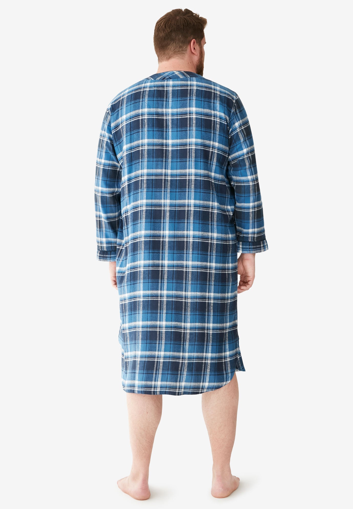 Plaid Flannel Nightshirt image number 2