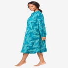 Cotton Flannel Print Short Gown image number 2