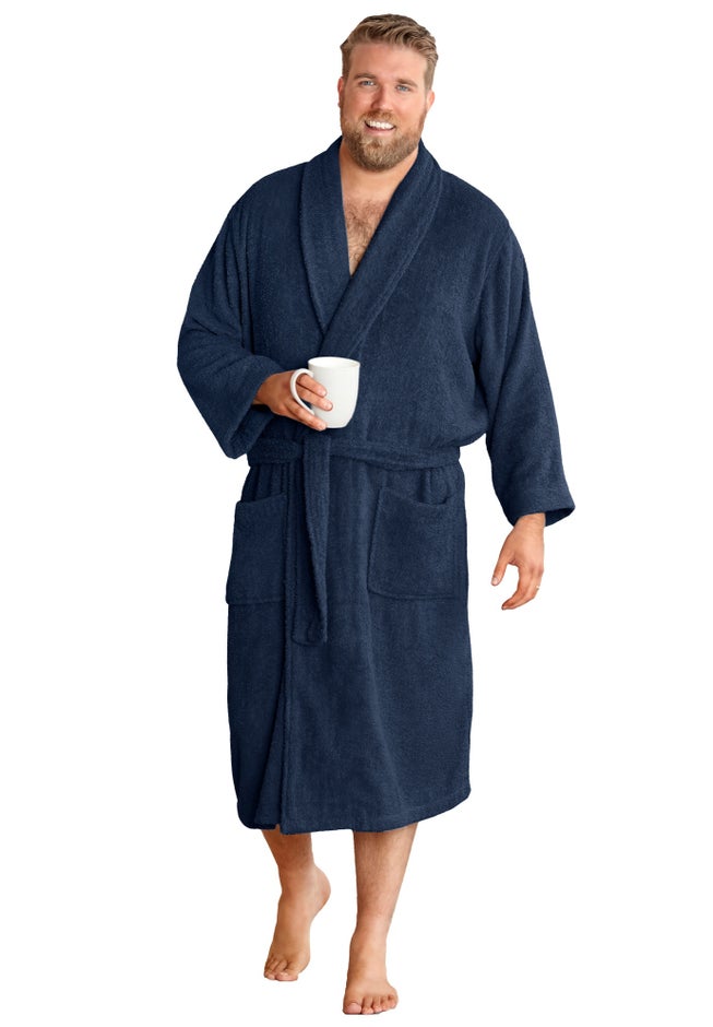 Terry Bathrobe with Pockets image number 0