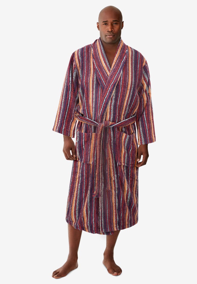 Terry Bathrobe with Pockets image number 0