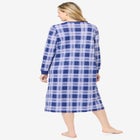 Thermal Henley Sleepshirt image number null