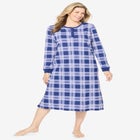 Thermal Henley Sleepshirt image number null