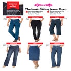 Stretch Denim 5-Pocket Straight-Leg Jeans image number null