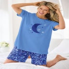 Knit PJ Short Set image number null