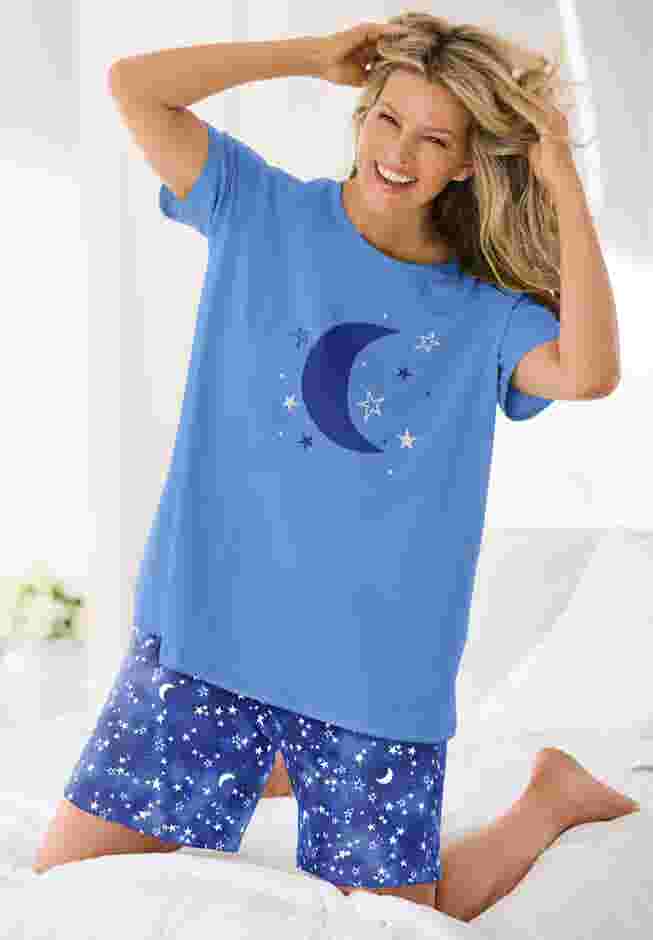 Knit PJ Short Set image number 4