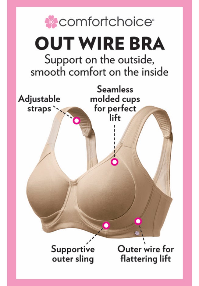 Out Wire Bra image number 4