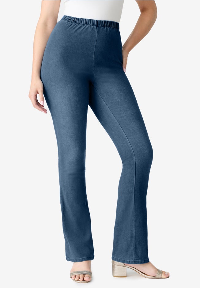 Plus Size Comfort Stretch Bootcut Jean image number 2
