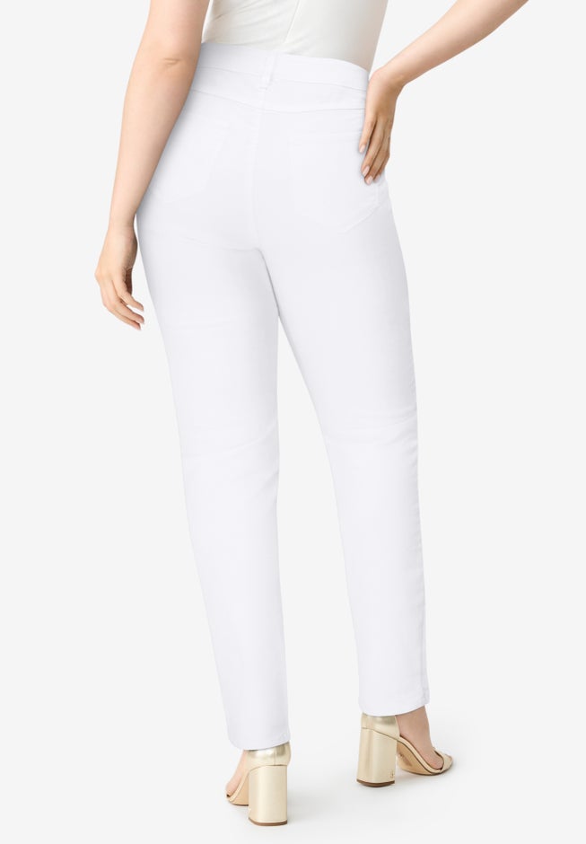 Plus Size Classic Stretch Straight Leg Jean image number 0