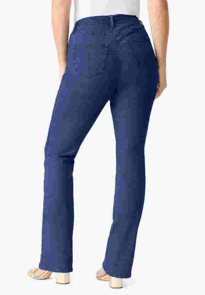 Plus Size Classic Stretch Bootcut Jean image number 1
