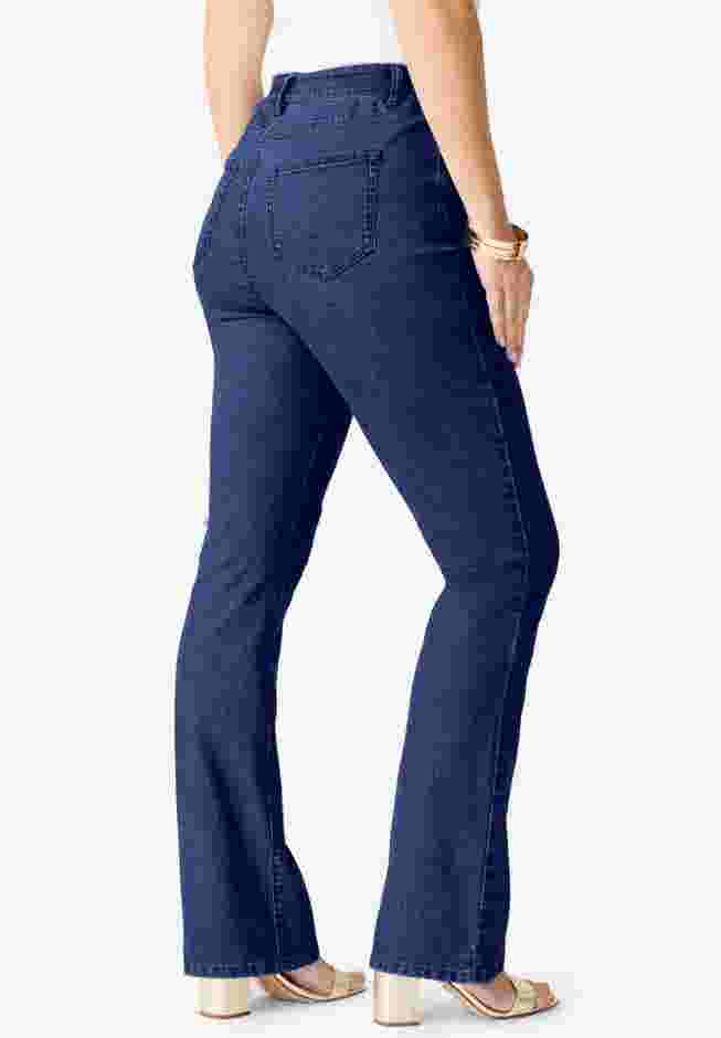 Plus Size Classic Stretch Bootcut Jean image number 2
