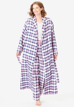 Long Flannel Robe