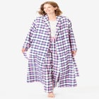 Long Flannel Robe image number 0