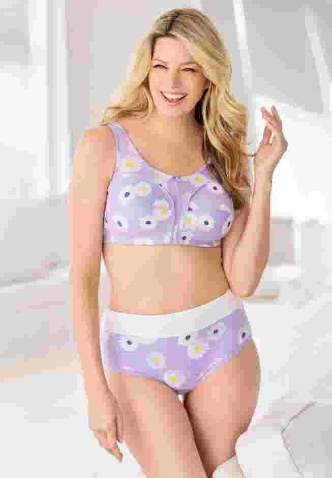 Full Coverage Stretch Cotton Color Block Brief 3-Pack image number 4