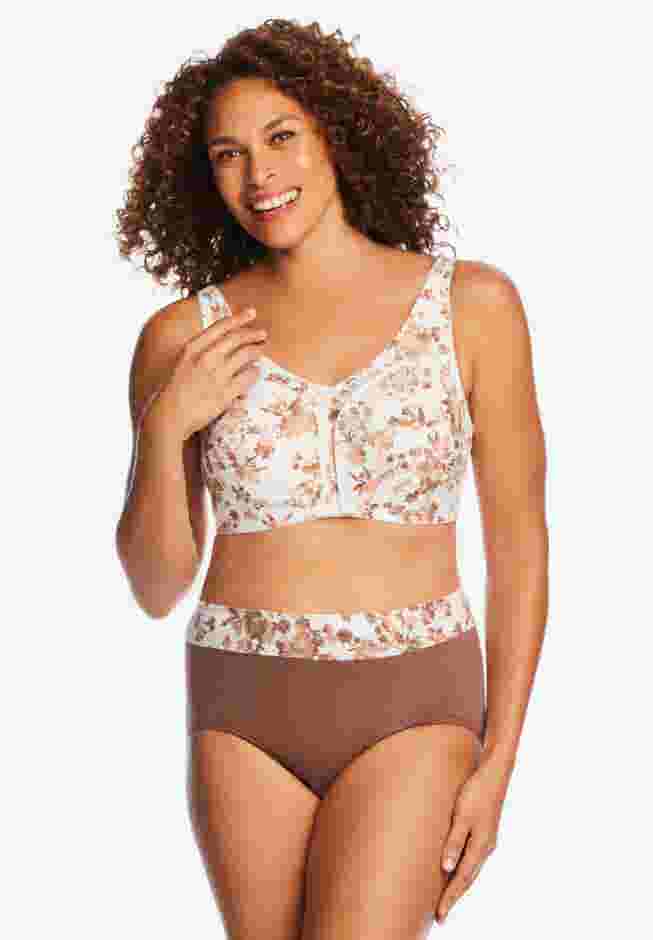 Full Coverage Stretch Cotton Color Block Brief 3-Pack image number 8