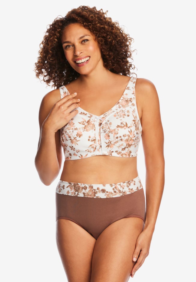 Full Coverage Stretch Cotton Color Block Brief 3-Pack image number 1