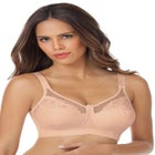 Embroidered Wireless Bra image number null