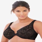 Glamorise® Wonderwire® Stretch Lace Front-Close Underwire Bra image number null