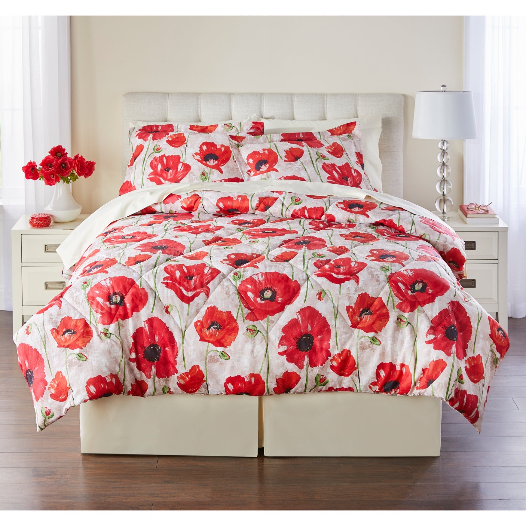 Poppy 3Pc. Comforter Set Intimates For All