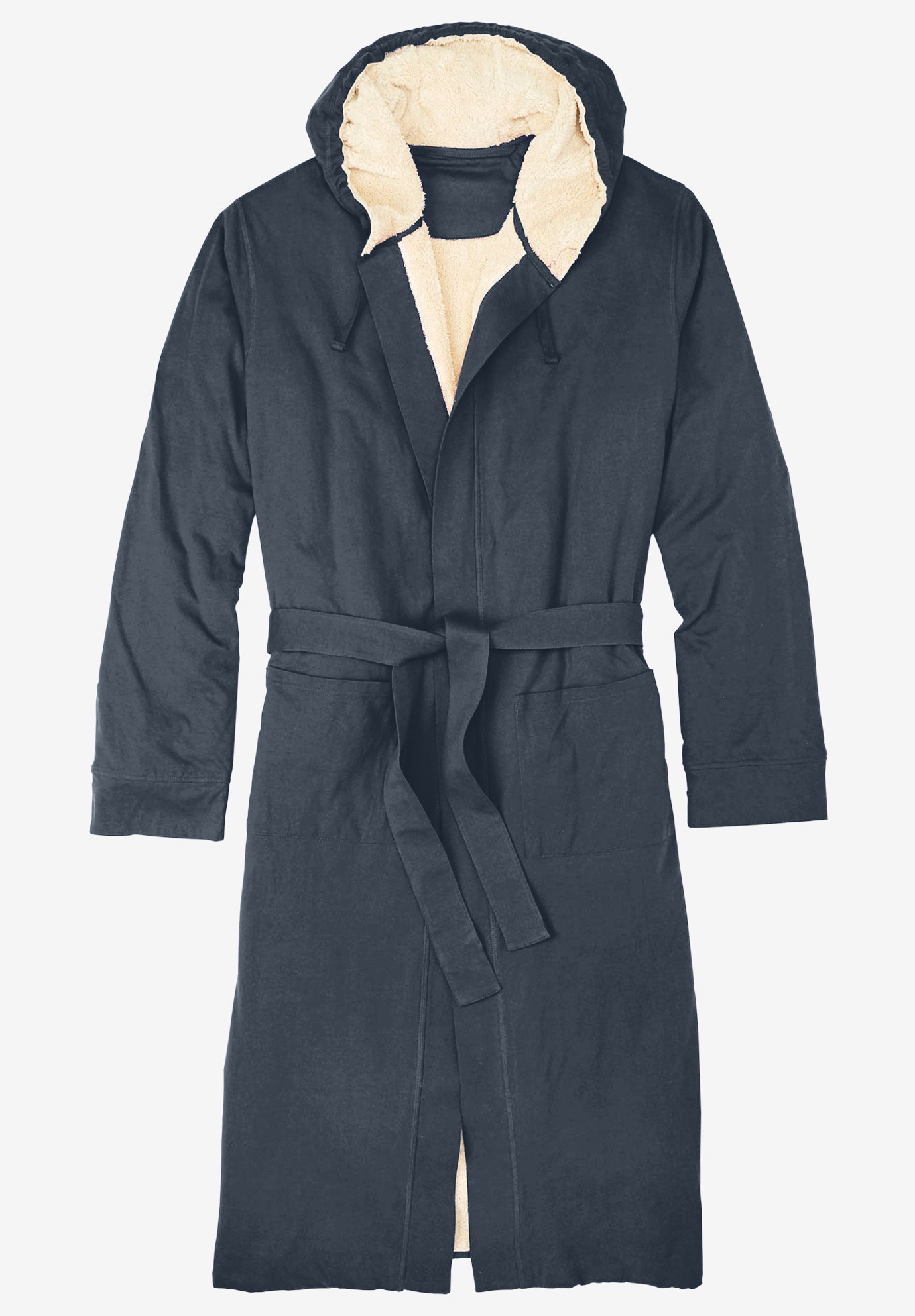 Sherpa-Lined Robe, 