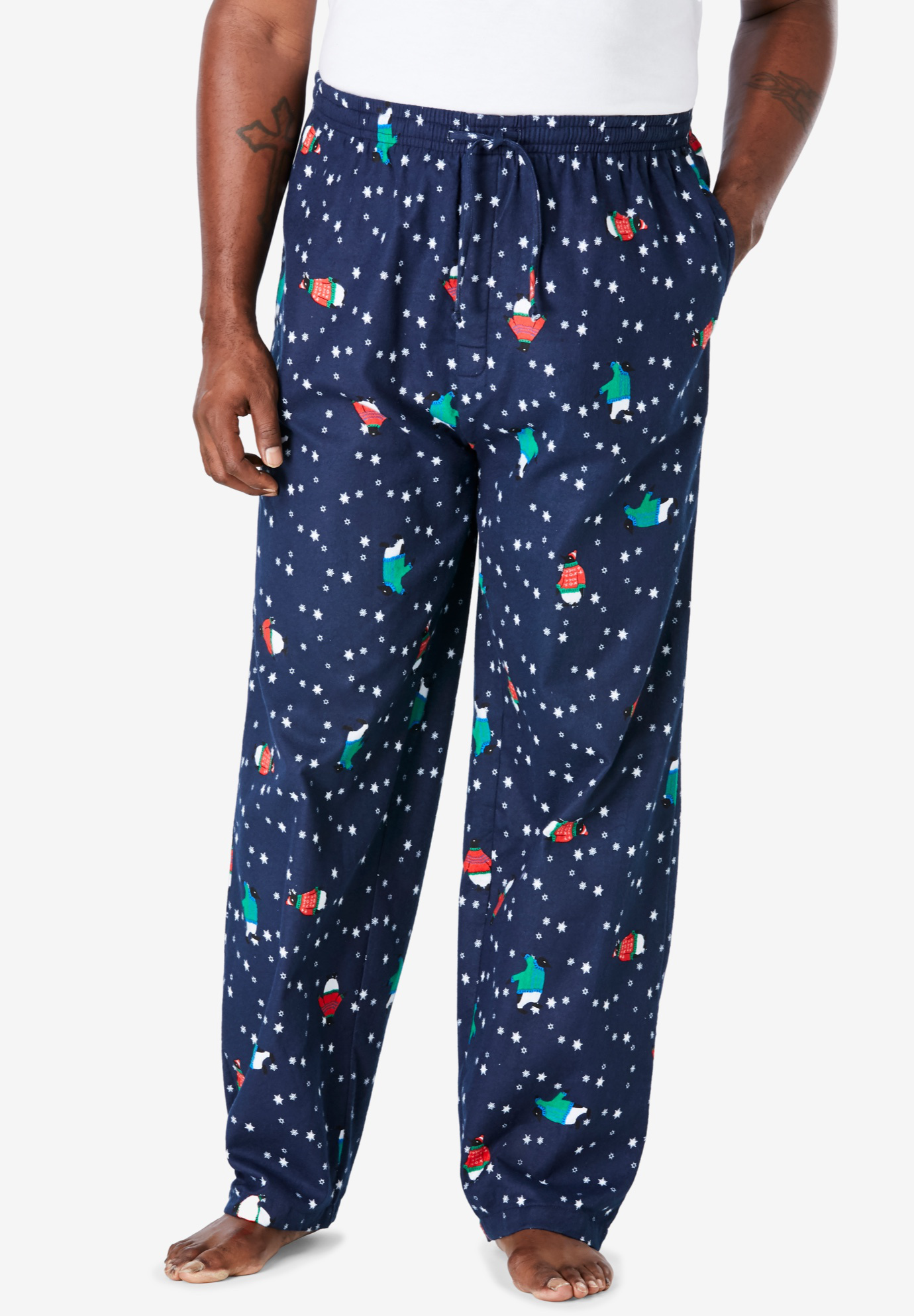 Novelty Print Flannel Pajama pants, 