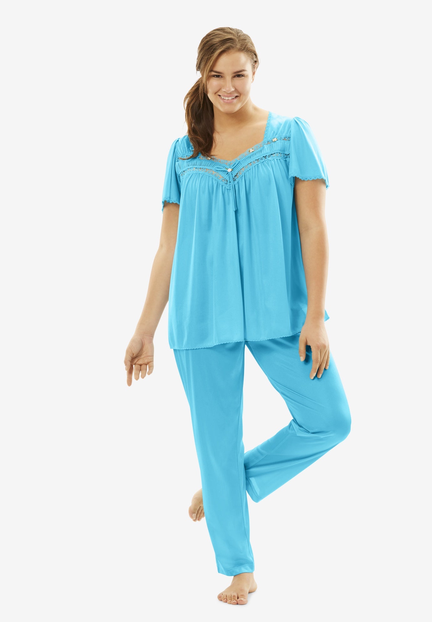 Silky 2Piece PJ Set Intimates For All