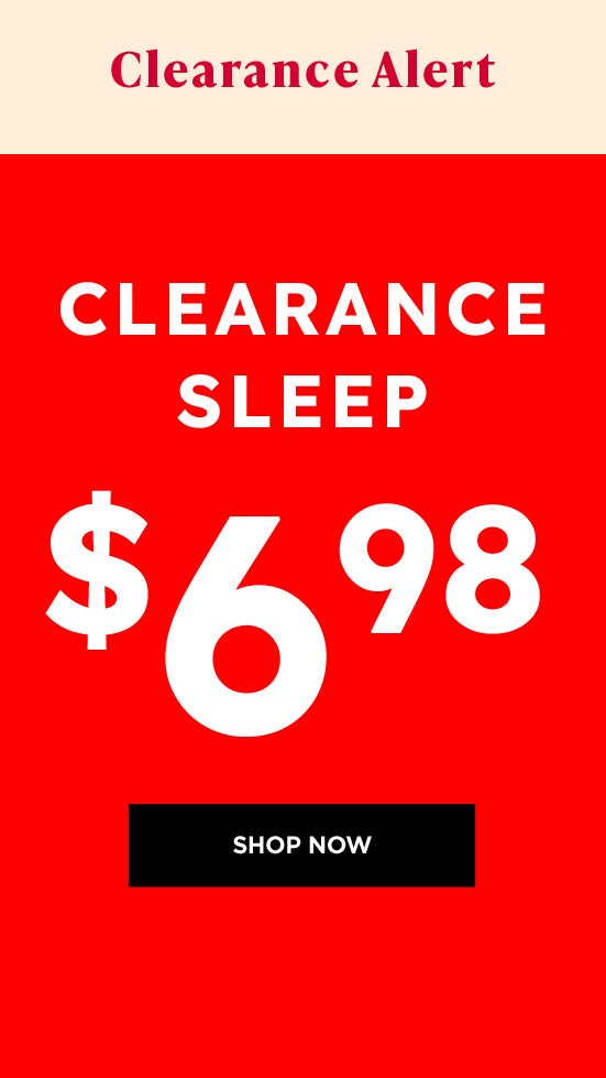 Sleepwear SHOP THE SALE