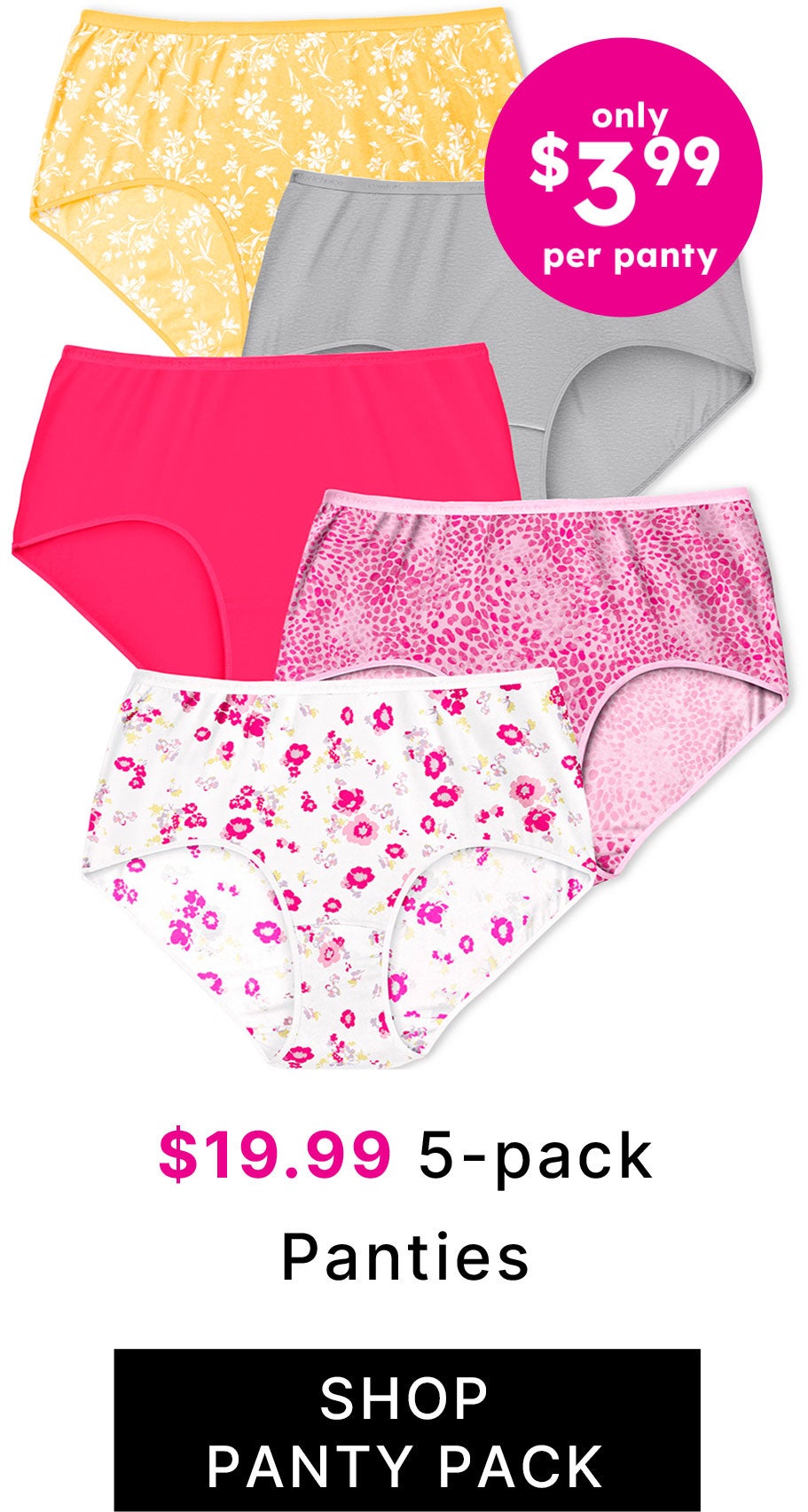 Panties Pack - Shop Now