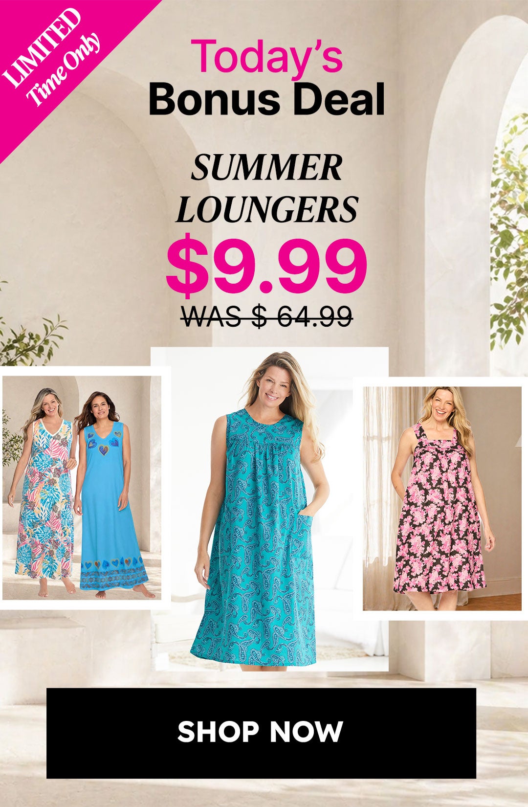 Summer Loungers Shop Now