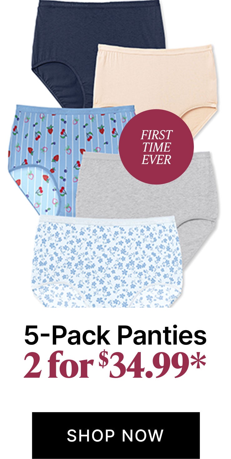 5-Pack Panties Shop Now