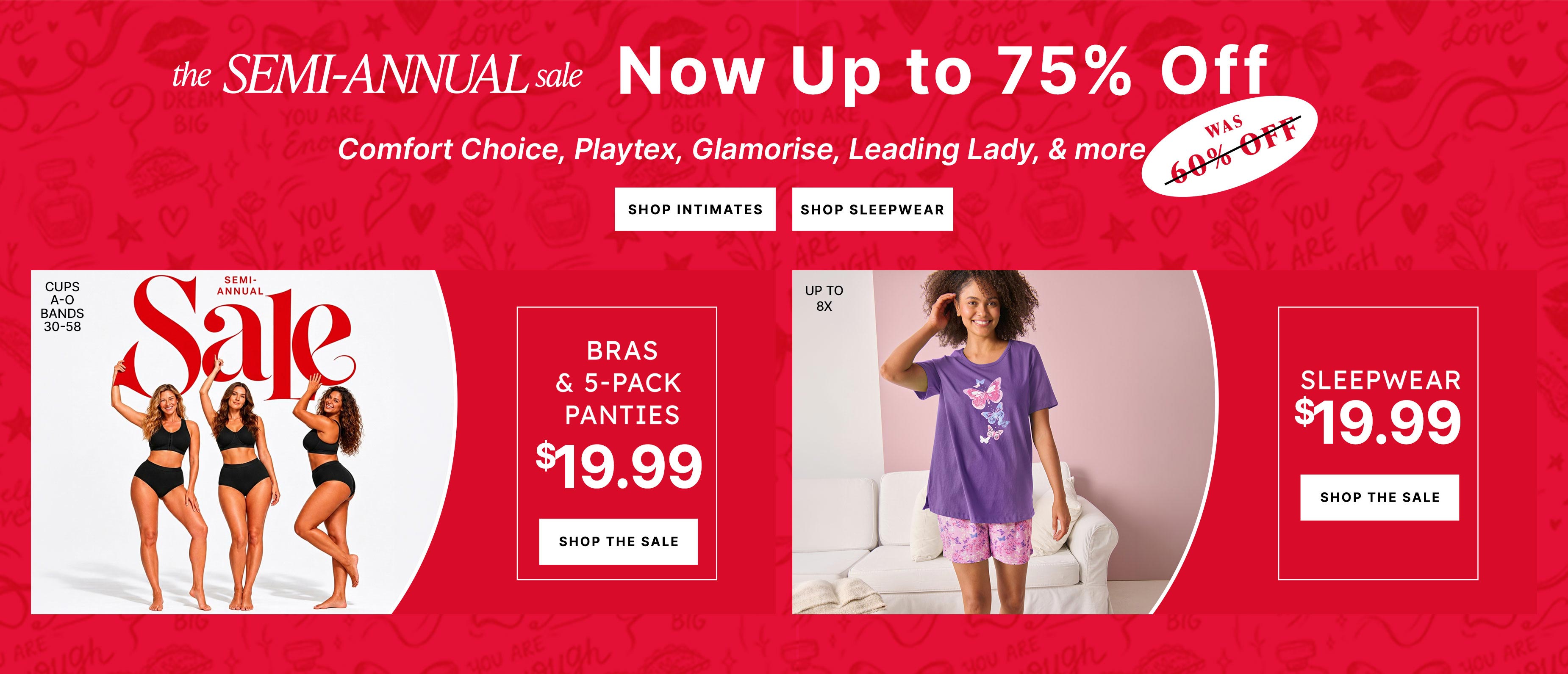 Semi Annual Sale Now Upto 75% Off