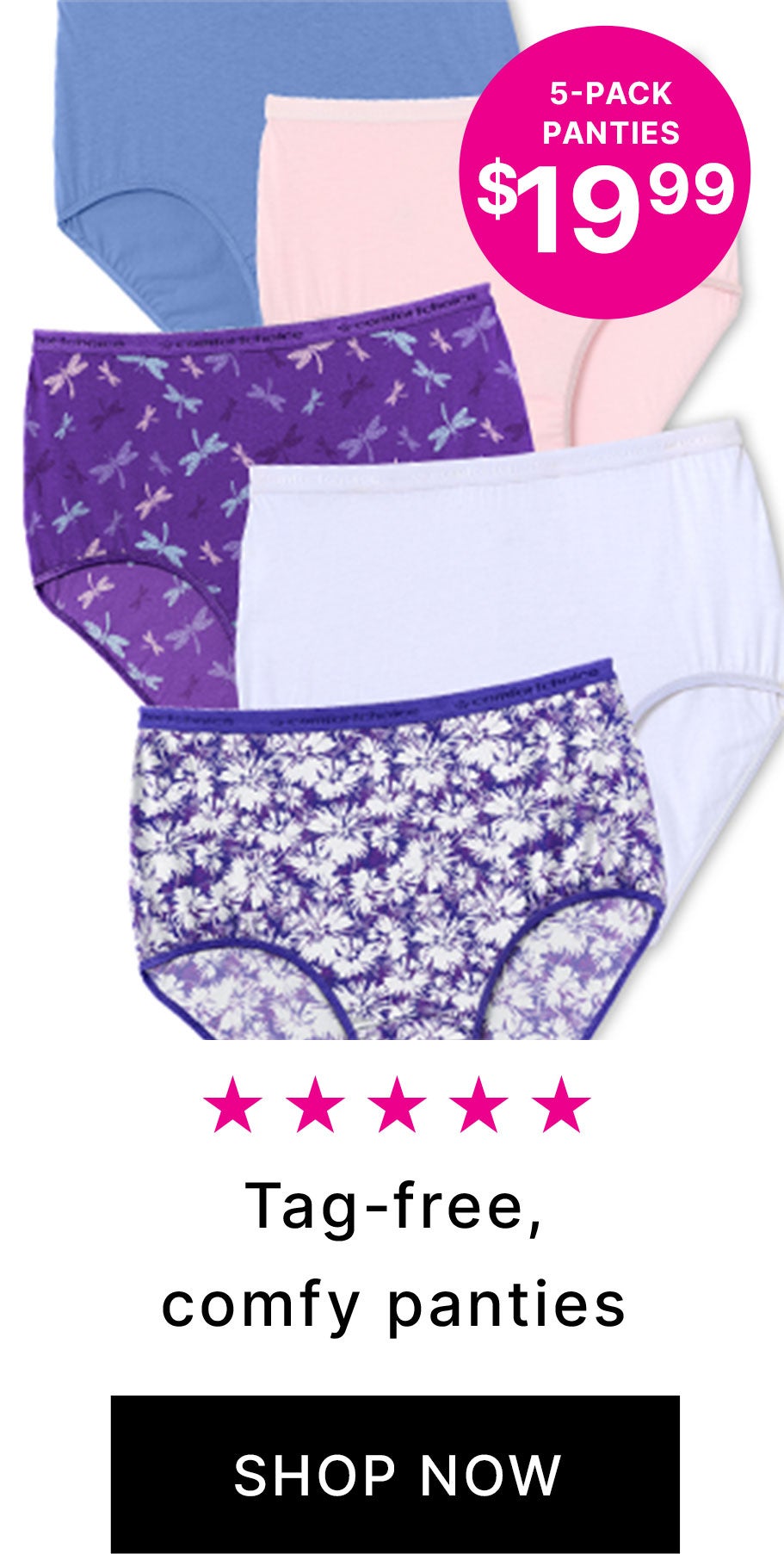 Comfy Panties Shop Now