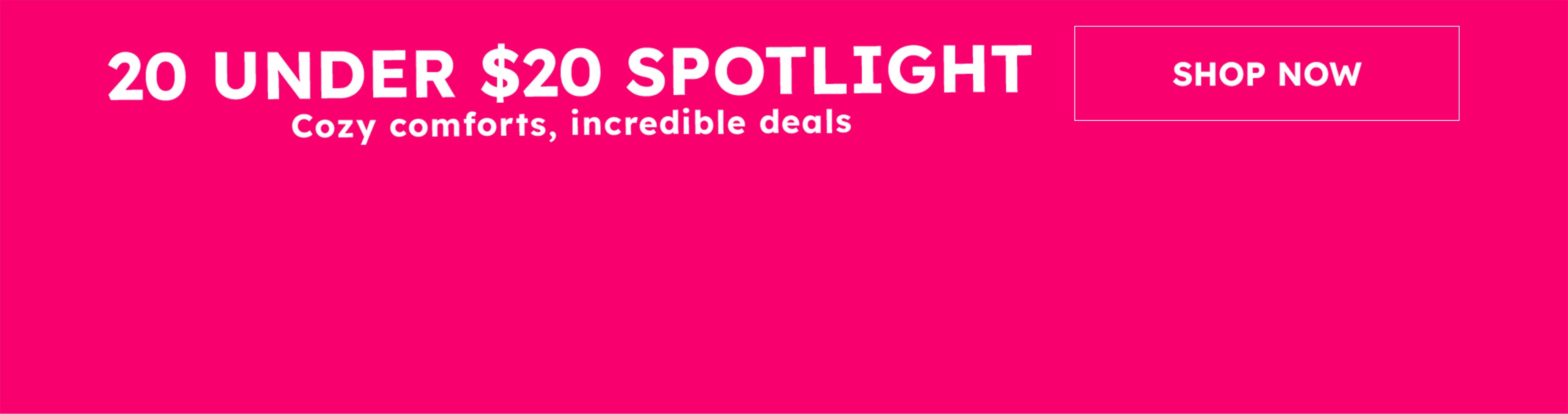 20 Under $20 Spotlight