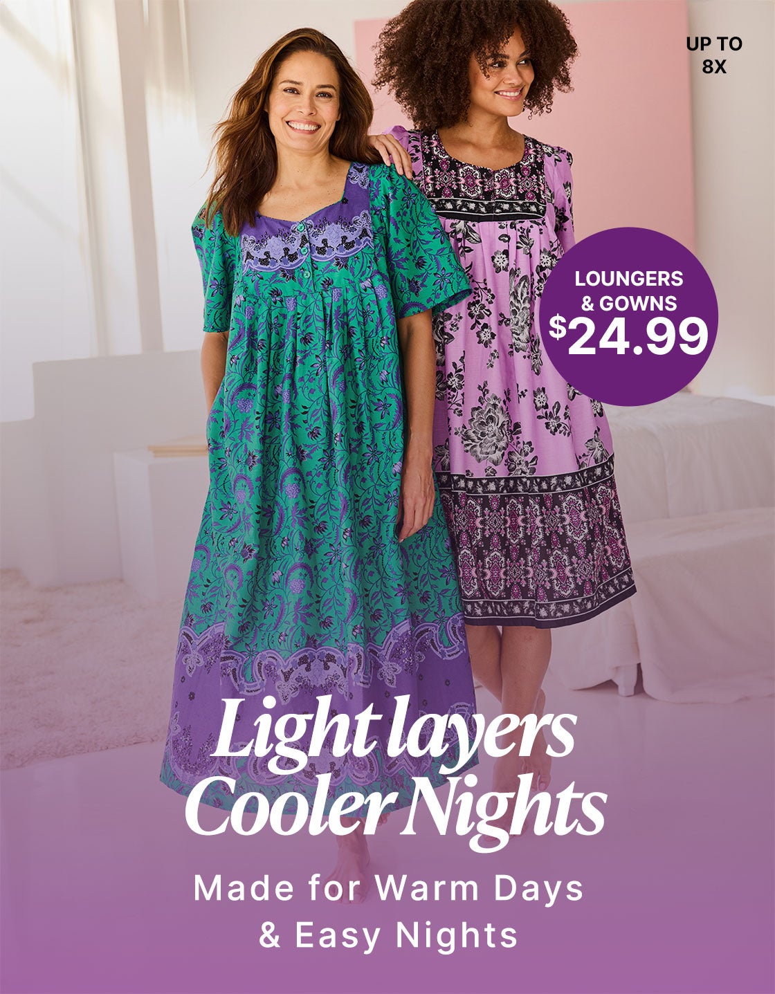 Loungers & Gowns Shop The Sale
